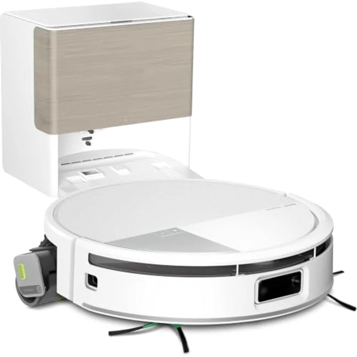 iRobot Roomba Max 775 Combo Roboter, Beutellos, AutoWash Dock, 30.000 Pascal Saugkraft, Gyroskop, Weiß – Bild 1