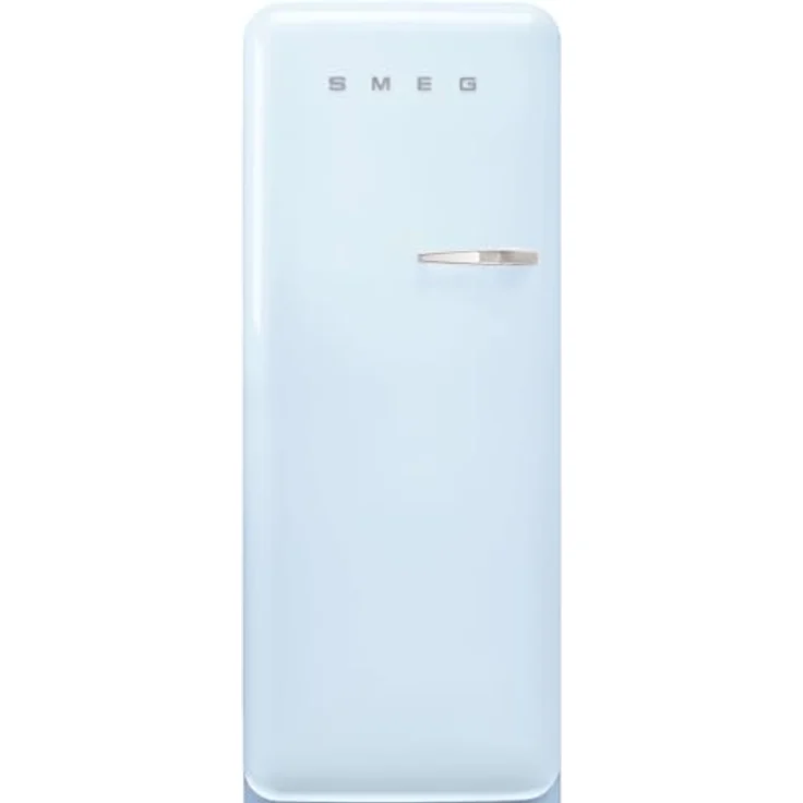 Smeg FAB28LPB6, Freistehender Kühlschrank mit Gefrierfach, 270 l, Pastellblau, Türanschlag links, 50er Jahre Design – Bild 1