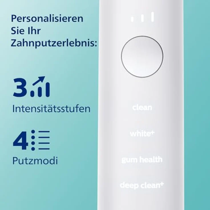 Philips Sonicare DiamondClean Smart 9400 HX9917-88 Schall-Zahnbürste für Erwachsene 336 h Weiß – Bild 5