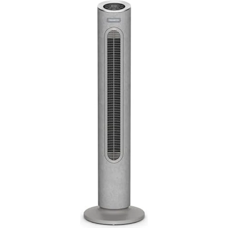 Rowenta Eole Home VU6980F0, Turmventilator mit 7 Geschwindigkeiten, nur 40 dB(A), energiesparend, Fernbedienung, grau – Bild 2