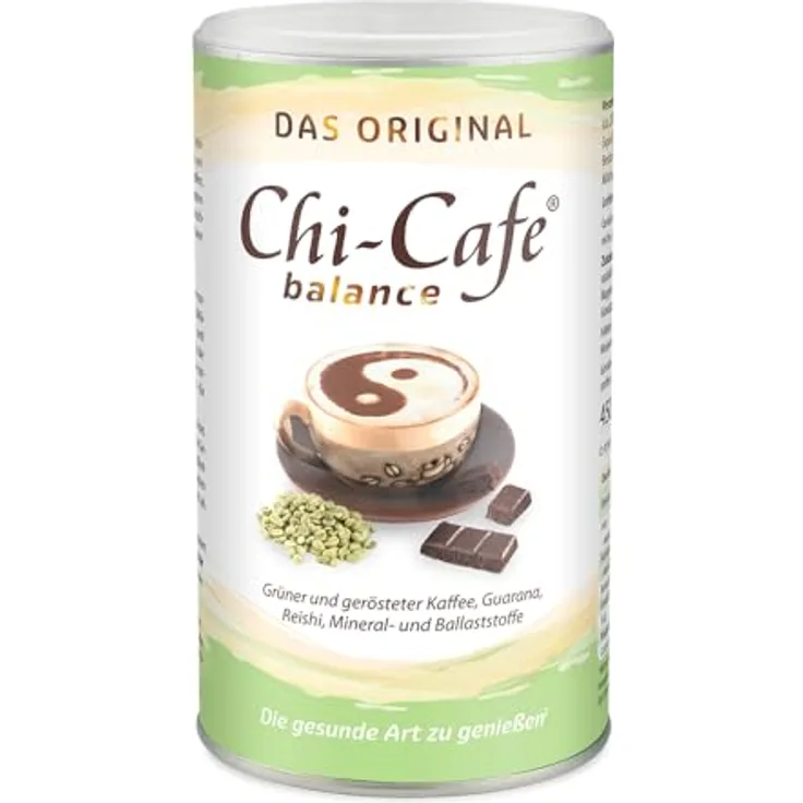Dr. Jacob's Chi-Cafe balance Pulver, gesunde Kaffee-Alternative mit Mineralstoffen, vegan, 450 g