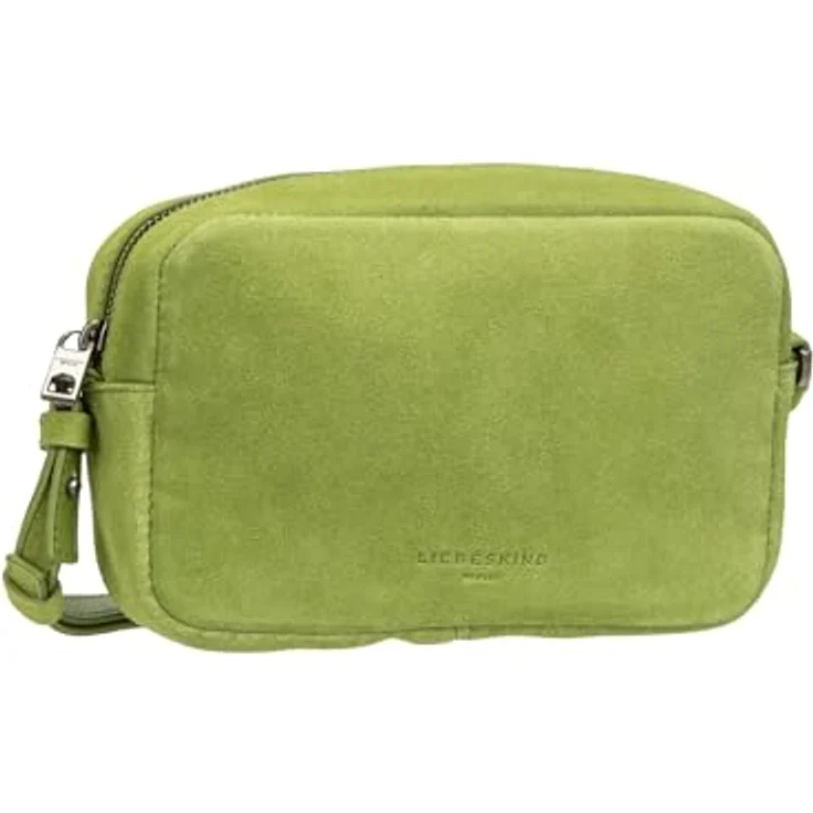 Liebeskind Ella Umhängetasche, 21 cm, 100% Leder, grün, mit hochwertiger Verarbeitung – Bild 1