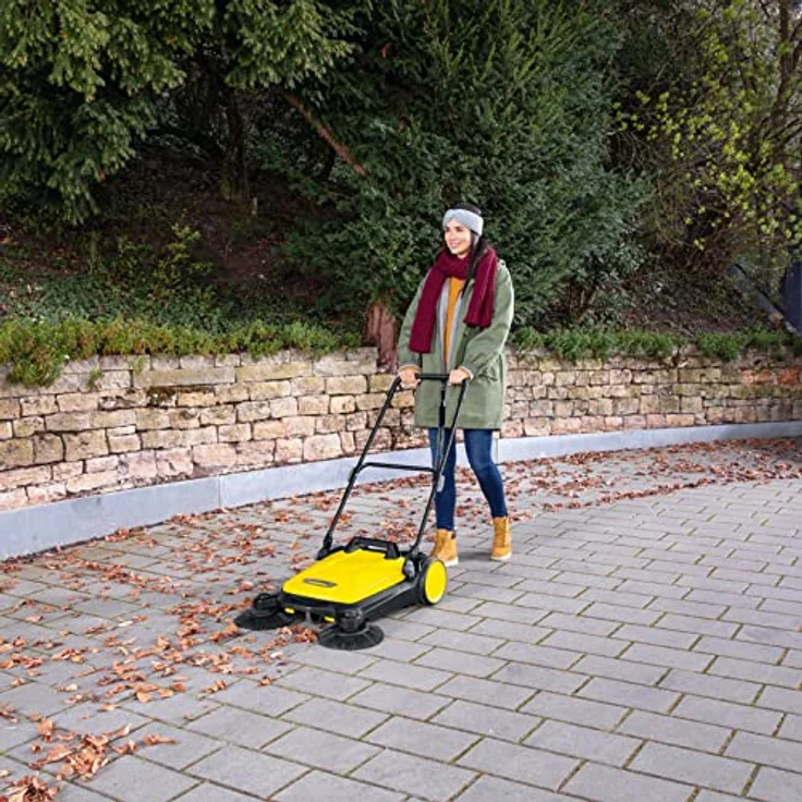 Kärcher S 4 Twin Ersatz-Heckbürste, Werkzeugloser Seitenbürstenaufsatz für Push Sweeper S4 Twin, 2 Stück – Bild 2