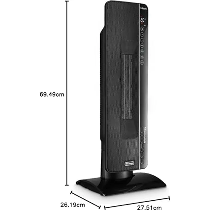 De'Longhi Keramikheizer TCH8993ER.BC, Heizstrahler, leise, schwarz, für bis zu 70m³, Heizstrahler – Bild 12