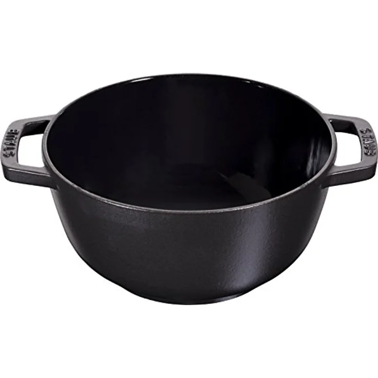 Staub 14002023 Fondue-Set, Induktionsgeeignet, Gusseisen, Schwarz – Bild 5
