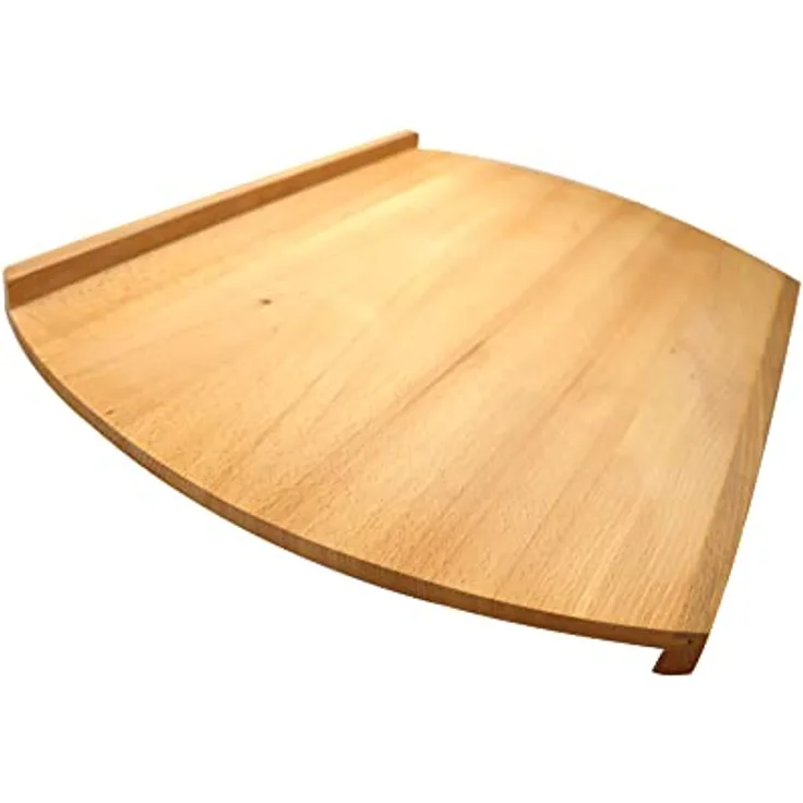 Fackelmann Teigbrett/Schneidebrett aus Buche 38 x 58 cm