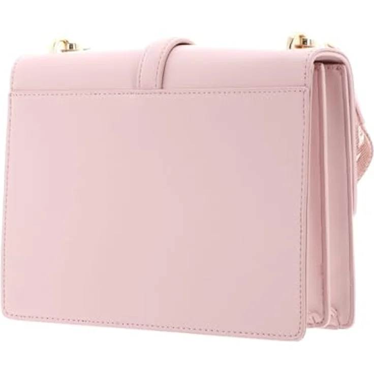 Seidenfelt Lilla Ro Umhängetasche 28 cm, Polyurethan, pink, mit abnehmbaren Umhängeriemen – Bild 4