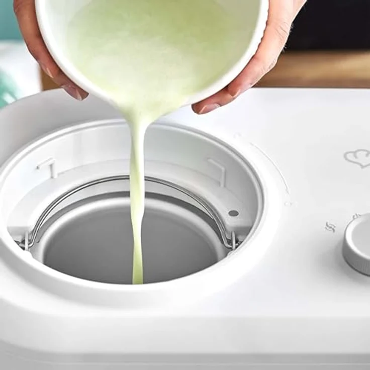 Springlane Eismaschine Eni mit Kompressor, 1 l, 100 W, weiß - Preisvergleich – Bild 2