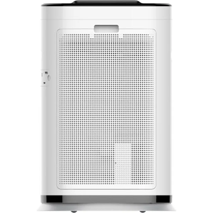 Heinner HPA-600WIFI Luftreiniger, CADR 600 m³/h, für Räume bis 72 m², Touch-Bedienung, WLAN-Steuerung, HEPA-H11-Filter, Weiß – Bild 4