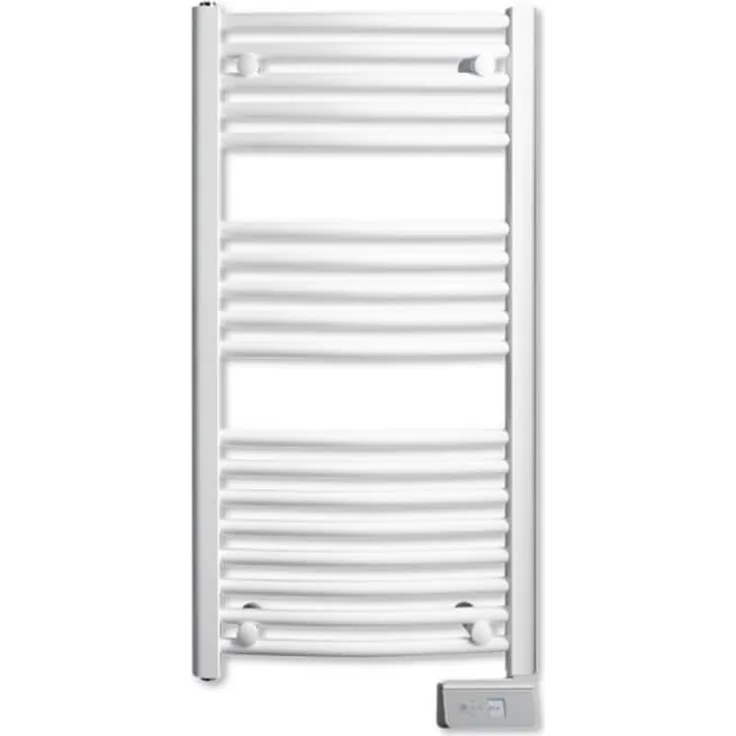 AEG Haustechnik BHG 505 W, Handtuch-Heizkörper in Weiss, elektronischer Temperaturregler, Boost-Funktion