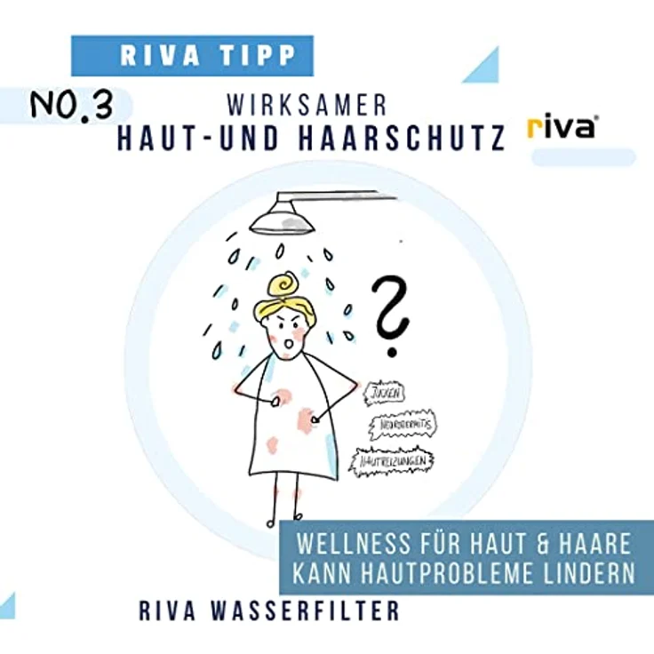 Riva rivaALVA Skin & Hair EM Duschfilter mit EM-Keramik, Filtereffizienz und Wasservitalisierung, schwarz – Bild 9