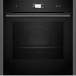 Neff N90 B64VS73G0K Einbaubackofen 60 cm, Dampfgarfunktion, Graphite-Grey, AutoClean, Versandkostenfrei