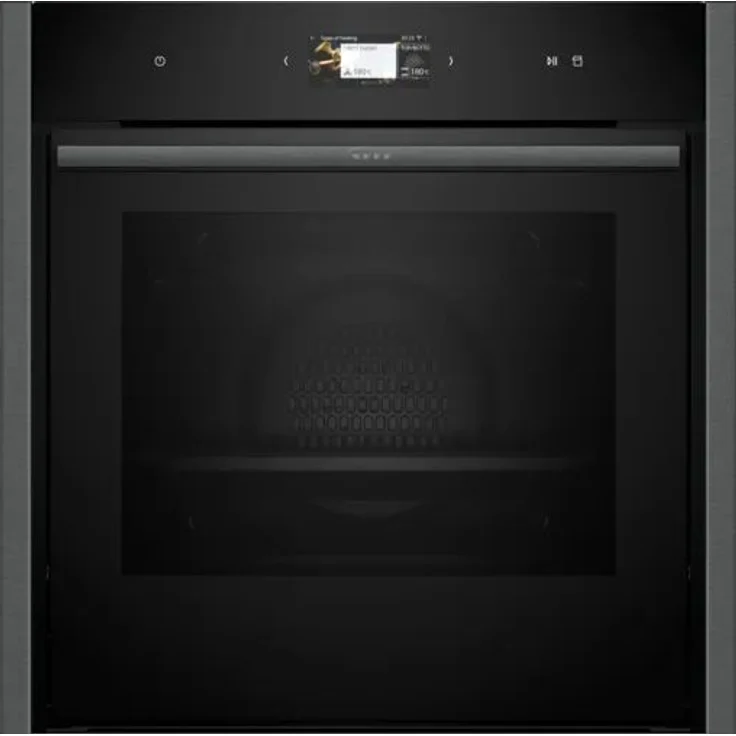 Neff N90 B64VS73G0K Einbaubackofen 60 cm, Dampfgarfunktion, Graphite-Grey, AutoClean, Versandkostenfrei
