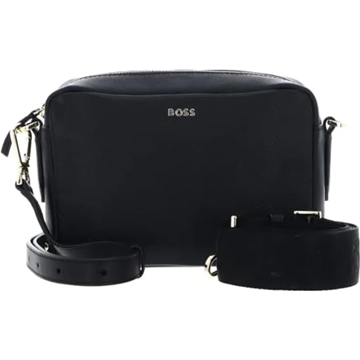Hugo Boss Alyce Crossbody Umhängetasche, Leder, 21 x 14 x 7 cm, Damen