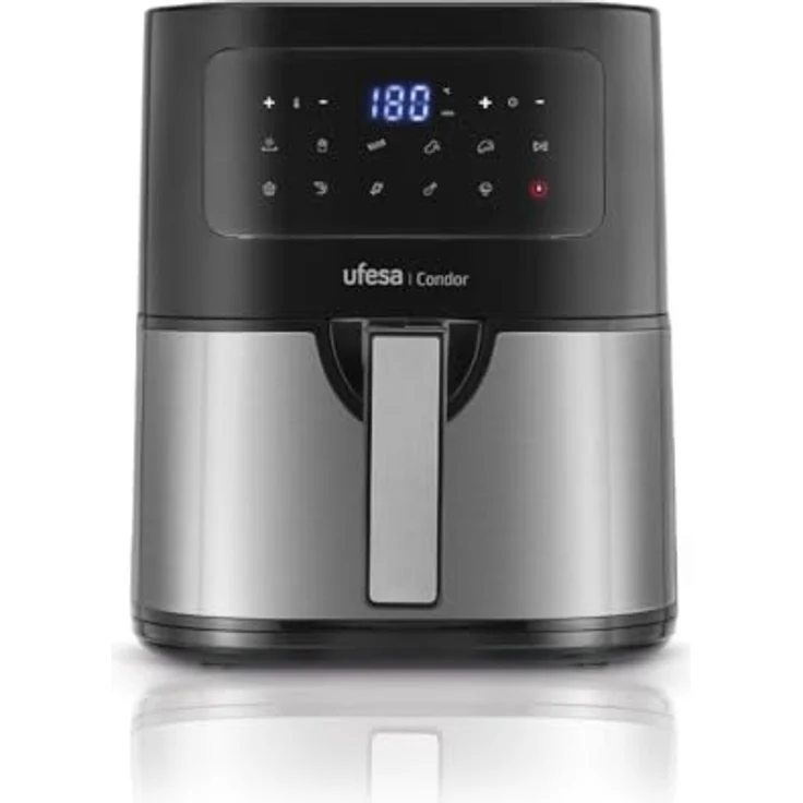 Ufesa Airfryer Heißluftfritteuse ohne Öl UFESA CONDOR 1600 W 4,5 L, 1600 W - Gesunde Zubereitung, 1600 Watt, 4,5 Liter – Bild 2