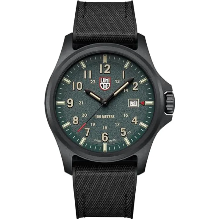 Luminox Damen Analog Quarz Uhr mit Gummi Armband XL.1961
