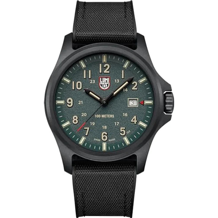 Luminox Damen Analog Quarz Uhr mit Gummi Armband XL.1961 – Bild 1