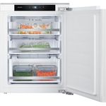 Amica EGSX 321 210 Einbau-Gefrierschrank, 77 cm - NoFrost, Supergefrierfunktion, 3 Gefrierschubladen, LED-Beleuchtung, 62 l, Energieeffizienzklasse D