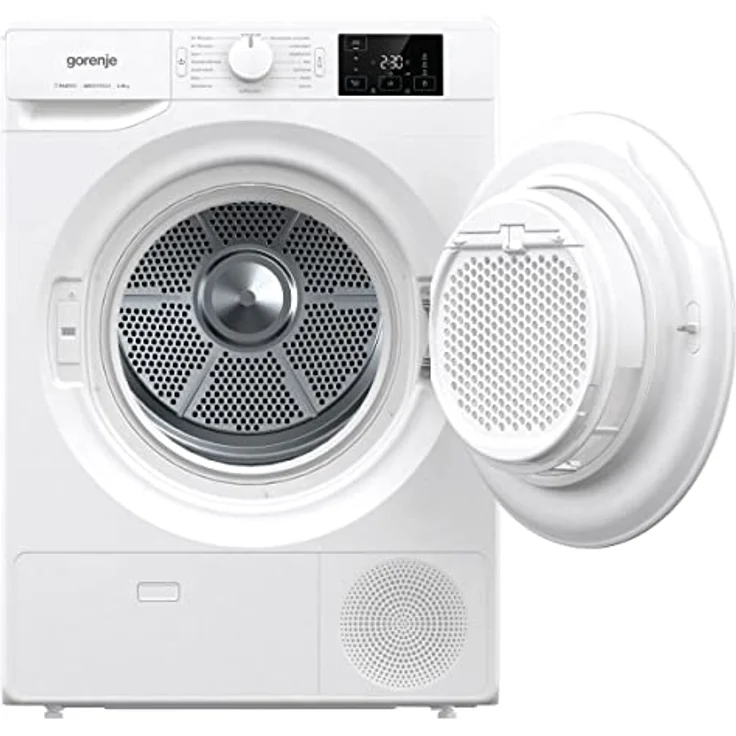 Gorenje DNE 8B Kondenstrockner, 8 kg, LED Display, Made in EU, 16 Programme, Nature Dry, Sportprogramm, Startvorwahl, weiß – Bild 5