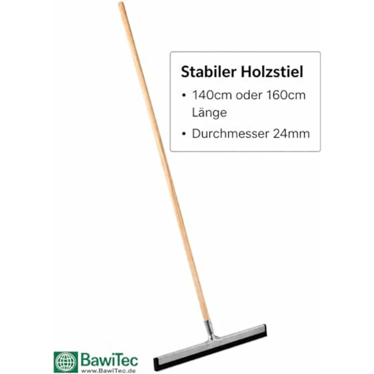 Andreas Bürsten Wasserschieber 35 cm, Metall, Schwammgummi – Bild 7