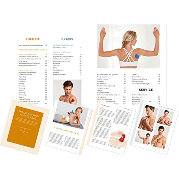 BellaBambi® Cupping-Bundle, FASZIO Cupping-Set mit 2 Silikon-Fasziencups, inklusive Buch zur Anwendung, biokompatibel, Made in Germany – Bild 4