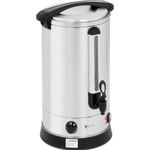 Royal Catering Heißwasserspender Wasserkocher Edelstahl Doppelwandig, 20.3 l, 2.500 W, mit Warmhaltefunktion und Ablasshahn