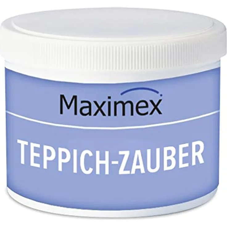Maximex Teppich-Zauber, 500 ml, rückfettender und ergiebiger Spezial-Reiniger, auch für empfindliche Materialien wie Velours, Samt & Seide, ideal für Teppiche, Autopolster & Möbel