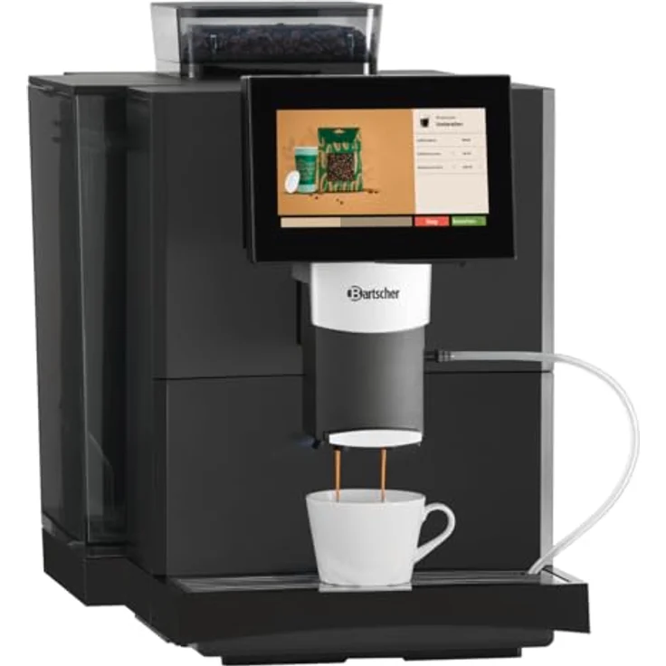 Bartscher Kaffeevollautomat Easy Plus 550, 60 Tassen/Stunde, Schwarz – Bild 2