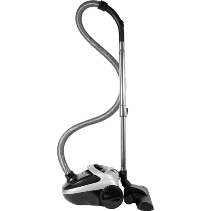 Silva Homeline BS 8000 Staubsauger mit Staubbeutel, Metall-Teleskoprohr, Motorfilter, Hepa-Filter