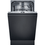 SIEMENS SR63EX25KE iQ300, vollintegrierbarer Geschirrspüler mit varioSpeed Plus, autoOpen dry, 448 mm breit, 44 dB (A), Energieeffizienzklasse B