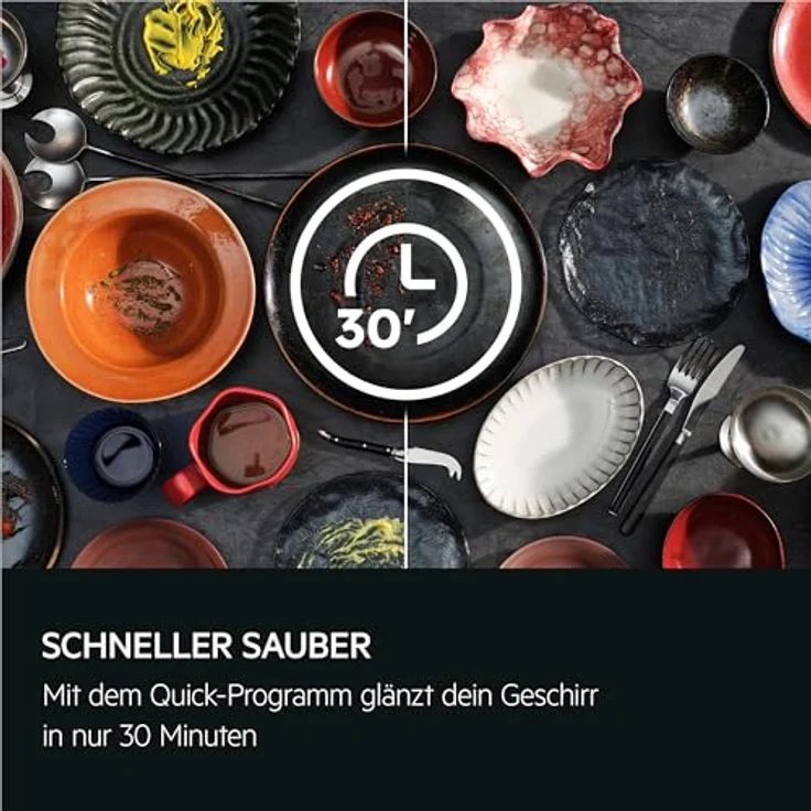 AEG GI620C2SC 6000 Geschirrspüler, vollintegrierbar, 44 dB (A), C, mit SatelliteClean® Sprüharm und AirDry Trockentechnologie – Bild 14