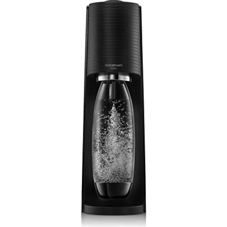SodaStream Wassersprudler Black Value Pack x3 mit 2 à 1 l 2 l Flasche spülmaschinenfest und 1 Quick Connect Zylinder, Terra Schwarz – Bild 4