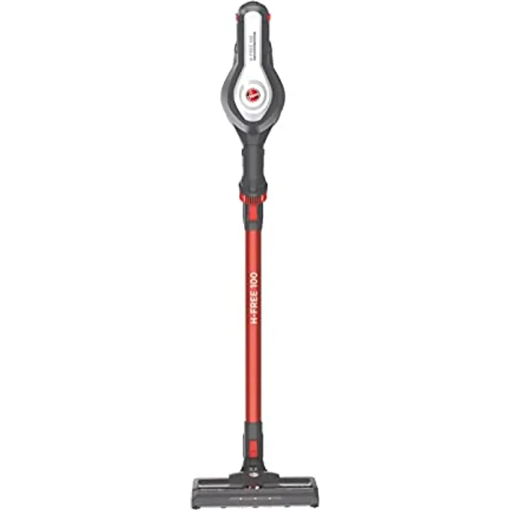 Hoover, H-Free 100, HF122AH 011, Elektrobesen, wiederaufladbar, kabellos, Zyklon-Technologie, beutellos, integrierte Zubehörteile, leistungsstark, 22-V-Akku, 40 Minuten Akkudauer, Gregor Titanium