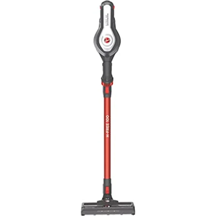 Hoover, H-Free 100, HF122AH 011, Elektrobesen, wiederaufladbar, kabellos, Zyklon-Technologie, beutellos, integrierte Zubehörteile, leistungsstark, 22-V-Akku, 40 Minuten Akkudauer, Gregor Titanium