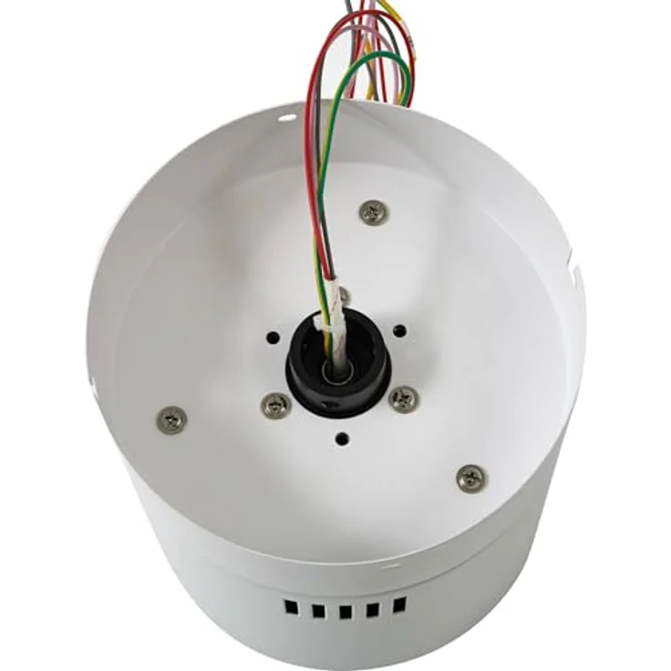 Lucande Deckenventilator Vindur, moderner Ventilator mit 3 Lüfterflügeln und Fernbedienung, weiß – Bild 7