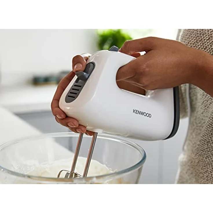 Kenwood Quick Mix Lite HMP10.000WH Handmixer, 300 W, 5 Geschwindigkeitsstufen Kabelaufwicklung, SureEject-Technologie, weiß – Bild 3
