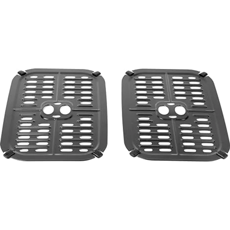 Emerio Doppel-Heißluftfritteuse AF-132833, 2x 4,5 L, 1700 W, schwarz, Dual-Zone mit Sync-Finish-Funktion – Bild 4