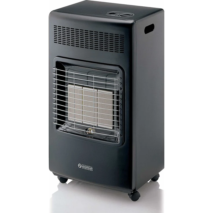 Olimpia Splendid Stovy Infra Turbo Thermo, Industrielle Gasheizung 4200W, lüfterlos, für Räume bis 140 m³, robustes Stahlgehäuse