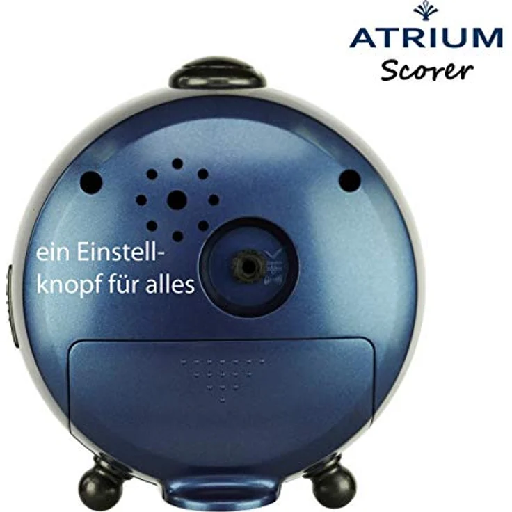 ATRIUM Kinderwecker Scorer Fußballer, Analog Quarz mit Snooze-Funktion und Licht, Dunkelblau/Grün/Schwarz, Modell A932-5 – Bild 4