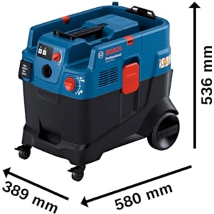 BOSCH Bodenstaubsauger GAS 400 A Professional, Mit Filterbeutel – Bild 5
