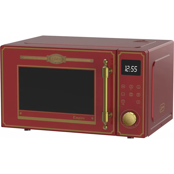 Kaiser Empire M 2530 Mikrowelle, 25 l, Mikrowellenherd mit Heißluft, Grill und TouchControl, Edelstahl