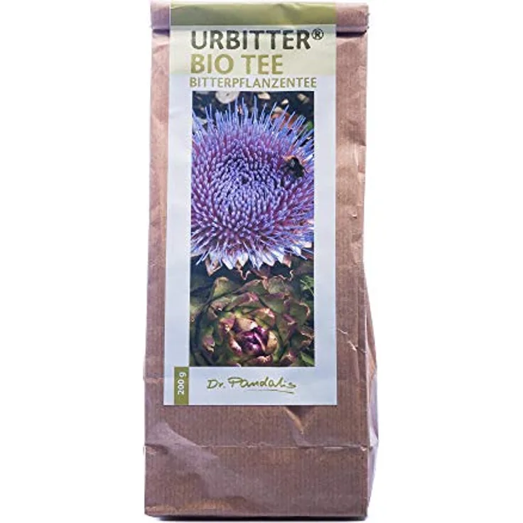 Dr. Pandalis Urbitter Bio Tee 200 g, Kräutermischung aus bitteren Wildkräutern, Gemüse und Früchten für Aufgüsse