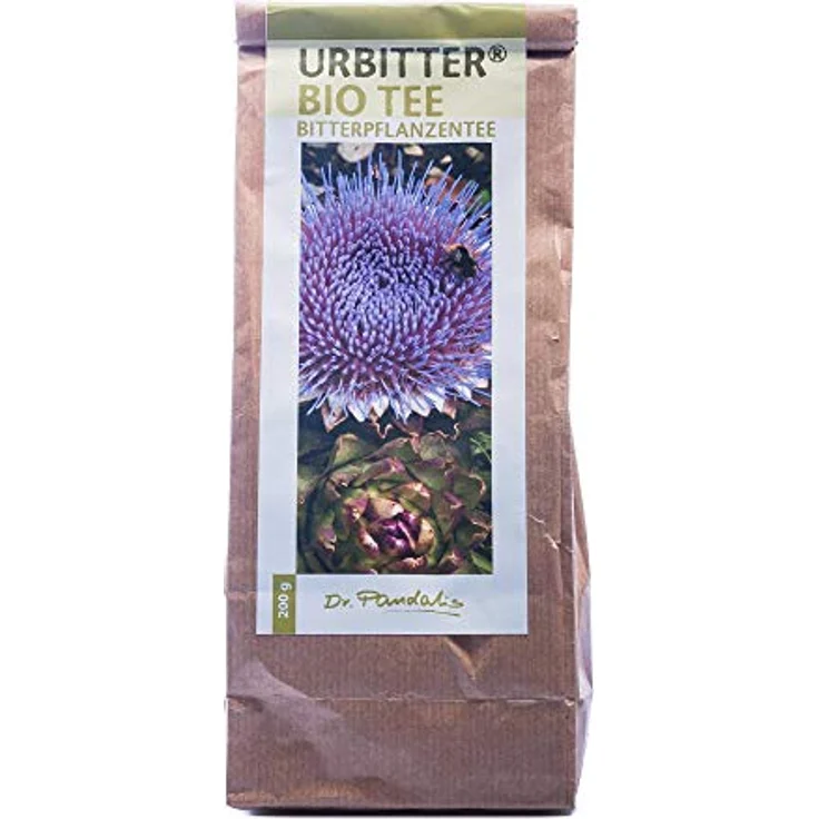 Dr. Pandalis Urbitter Bio Tee 200 g, Kräutermischung aus bitteren Wildkräutern, Gemüse und Früchten für Aufgüsse – Bild 1