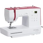 Bernette Computer-Nähmaschine sew&go 7, 80 Programme, -einstellbare Stichlänge, Stichbreite, Einfädelautomatik, Nadelstopp - swiss Design, LED-Nählicht, 7 Nähfüße
