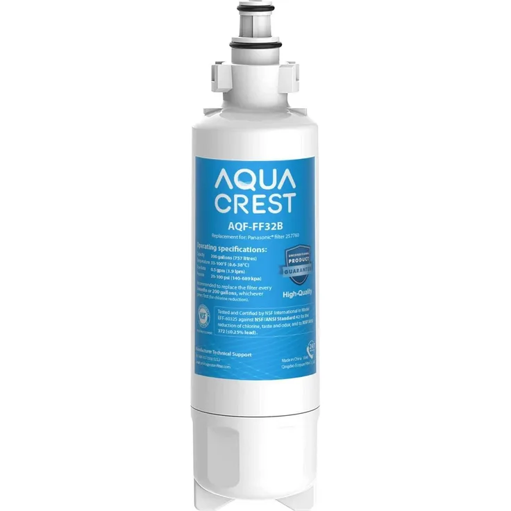 AQUA CREST Kühlschrank Wasserfilter CNRAH-257760, kompatibel mit 757L, NSF 42, einfache Installation, bleifrei