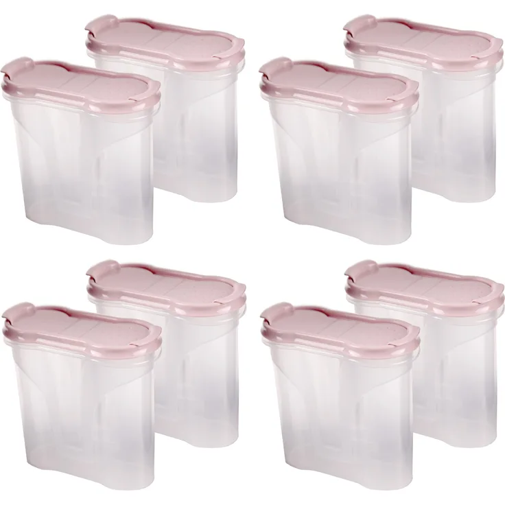 Bestlivings Gewürzdosen 300ml (1er Pack - Schwarz) Luftdichte Aufbewahrungsboxen aus BPA-freiem Kunststoff