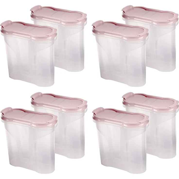 Bestlivings Gewürzdosen 300ml (1er Pack - Schwarz) Luftdichte Aufbewahrungsboxen aus BPA-freiem Kunststoff