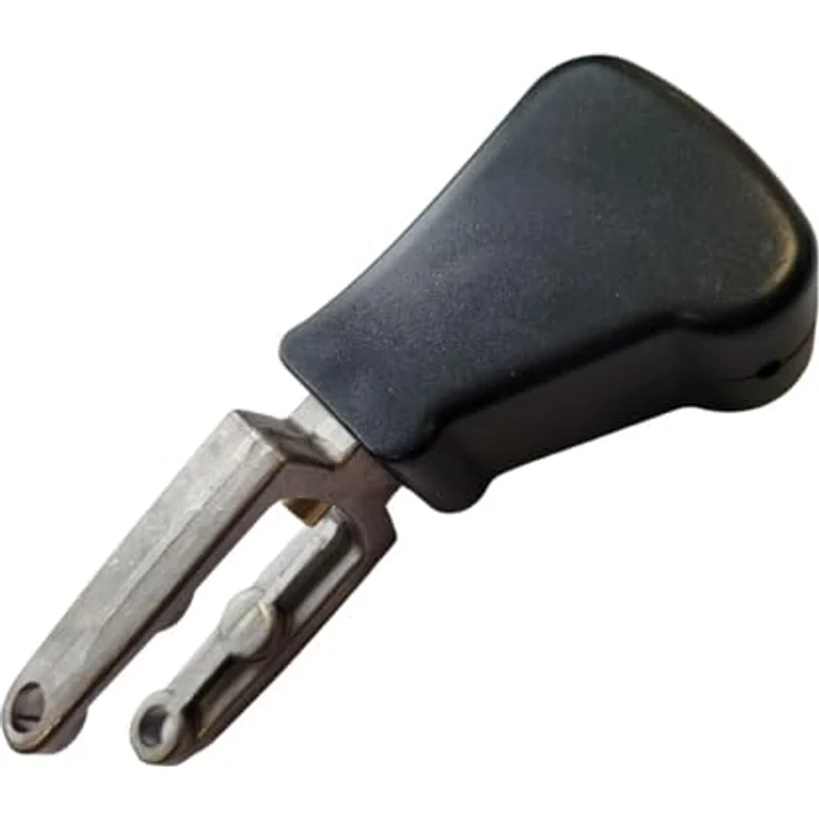 Micro Matic ERGO Handgriff für Keg-Verschluss, schwarz mit Logo, sicherer Halt und komfortable Handhabung – Bild 1
