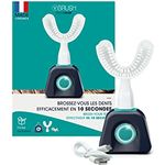 Y-Brush - Elektrische Zahnbürste - Y-Bürste - 3 Monate Laufzeit - NylonBlack Erwachsene