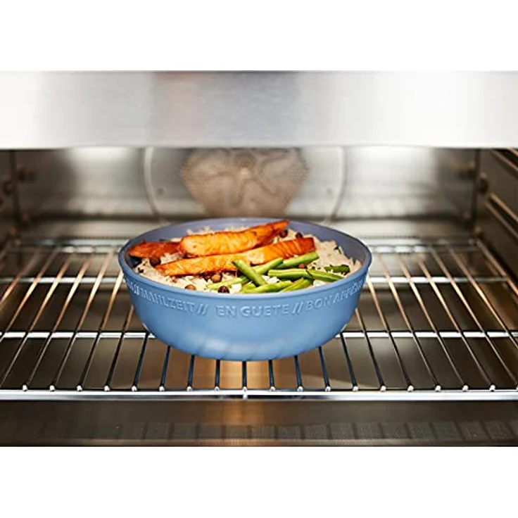 Rotho Tresa 4er Set Schüssel 1.02 l mit Deckel, lebensmittelechter Kunststoff BPA-frei, Mehrfarbig – Bild 5